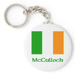 McCulloch Irish Flag keychains