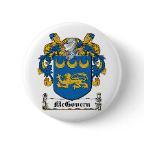 McGovern Family Crest Buttons