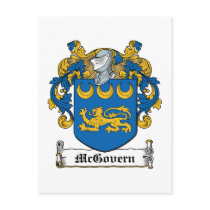 McGovern Family Crest Post Card