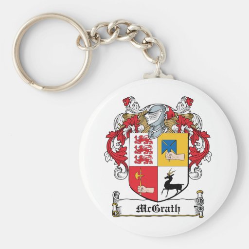 McGrath Family Crest Key Chain