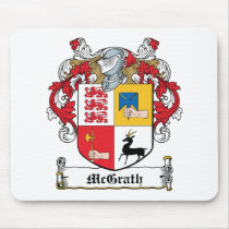 McGrath Family Crest Mouse Pad