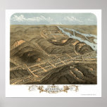 McGregor, IA Panoramic Map - 1869 posters