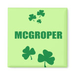 MCGROPER REFRIGERATOR MAGNET