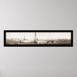McKittrick Oil Field Photo 1910 Print