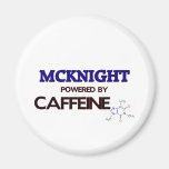 Mcknight powered by caffeine refrigerator magnets