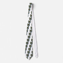 McLaren Clan Crest Badge Tartan Neck Tie