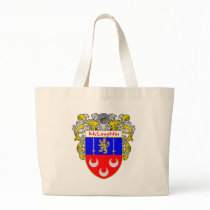 McLaughlin Coat of Arms (Mantled) Canvas Bag