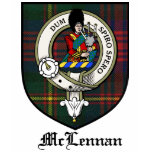 McLennan Clan Crest Badge Tartan t-shirts