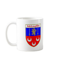 McLoughlin Coat of Arms/Family Crest Coffee Mug