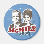 McMilf button Refrigerator Magnets