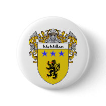 McMillan Coat of Arms (Mantled) Pinback Button
