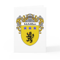 McMillan Coat of Arms (Mantled) Greeting Card