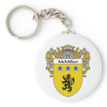 McMillan Coat of Arms (Mantled) Keychain