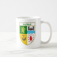 McNeil Coat of Arms/Family Crest Coffee Mugs