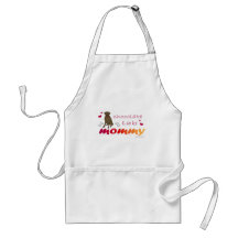 mcoct8 Chocolate Lab Mommy Aprons