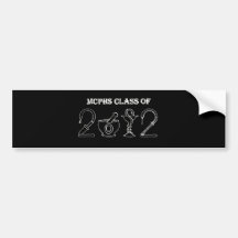 MCPHS Class of 2012 Bumper Sticker