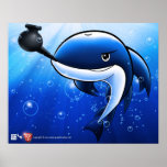 McPuff The Whale Poster