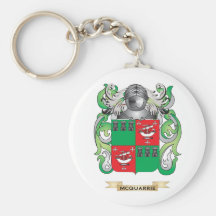McQuarrie Coat of Arms (Family Crest) Keychain