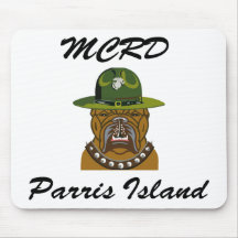 MCRD Parris Island Devil Dog Mouse Pads