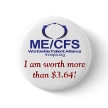 MCWPA Button, I am worth more than $3.64!