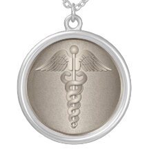 MD Caduceus Necklaces