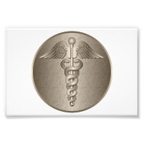 MD Caduceus Photographic Print