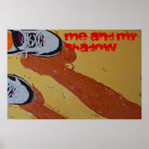 Me Anc My Shadow Print