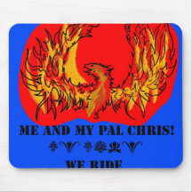 Me And My Pal Chris ballin Mouse Pad