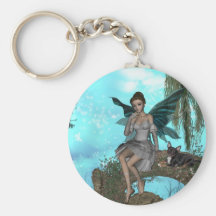 ME and the faeries 21 Key Chain