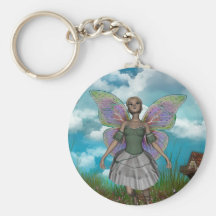 ME and the faeries 4 Key Chain