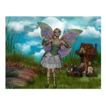 ME and the faeries 5 Postcards