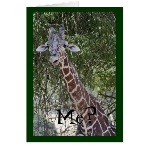 Me?  Card