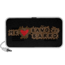 Me Encanta Bano de Barro Laptop Altavoces