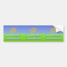 Me Encanta la Naturaleza - I Love Nature Argentine Bumper Stickers