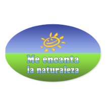 Me Encanta la Naturaleza - I Love Nature Argentine Stickers