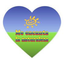 Me Encanta la Naturaleza I Love Nature Ecuadorian Stickers