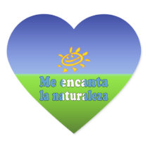 Me Encanta la Naturaleza I Love Nature Guatemalan Stickers
