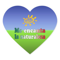 Me Encanta La Naturaleza I Love Nature in Mexican