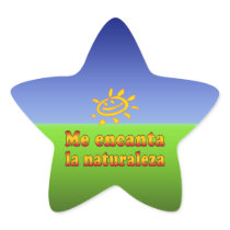 Me encanta la naturaleza I Love Nature in Spanish