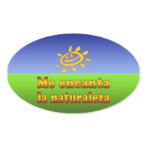Me encanta la naturaleza I Love Nature in Spanish