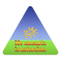 Me encanta la naturaleza I Love Nature in Spanish
