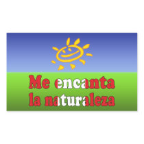 Me Encanta la Naturaleza - I Love Nature Peruvian Stickers