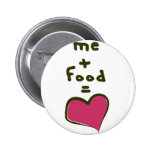 Me + Food = Love Pins