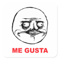 me gusta face rage face meme humour lol rofl