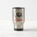 Me Gusta Face with Text Coffee Mugs