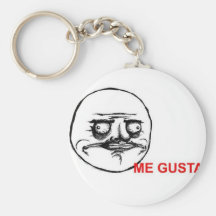 Me Gusta Keychain