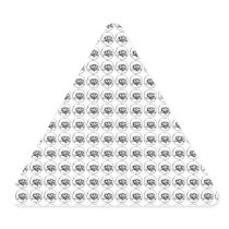 Me Gusta Triangle Stickers