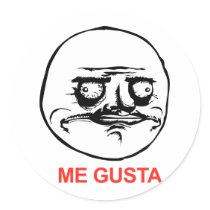 Me Gusta Sticker