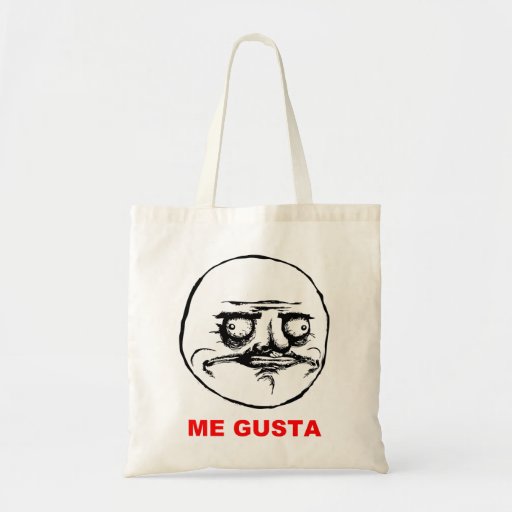 Me Gusta (text) Bag