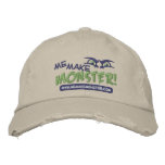 Me Make Monster Logo Baseball Cap (Embroidered)